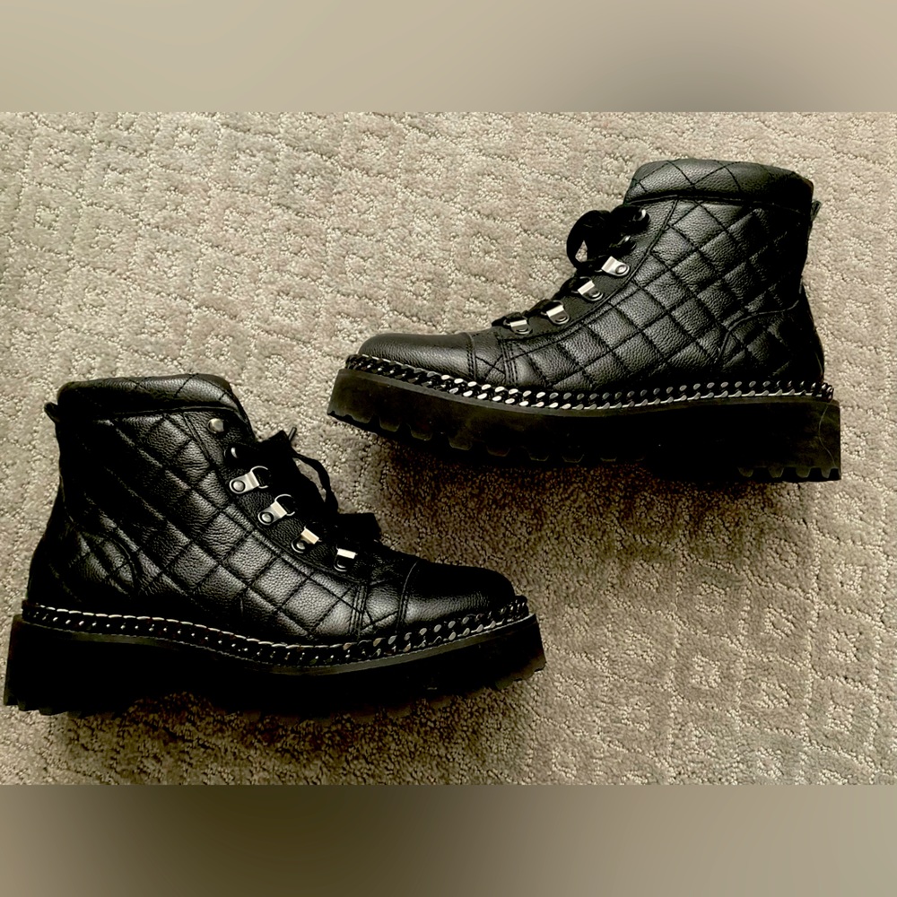 Vince Camuto lug sole booties